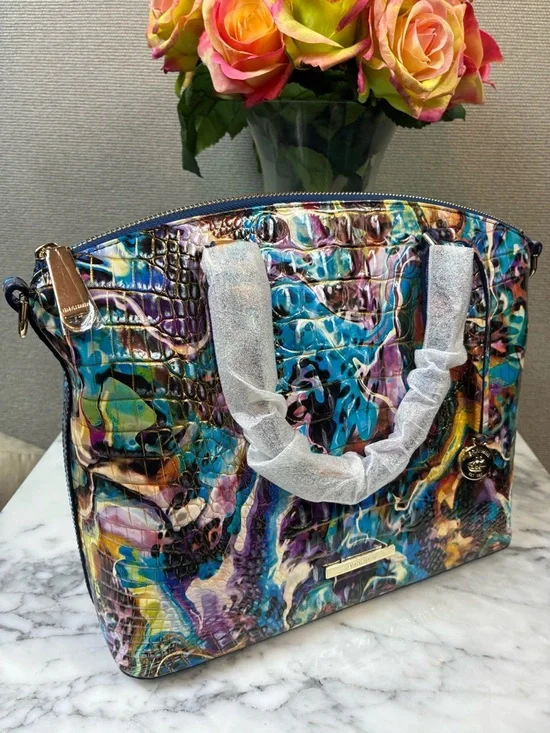 Brahmin Euphoria Melbourne Multicolor Duxbury Bag - NWT & Dustbag 🔥 🔥 🔥 - Picture 3 of 10